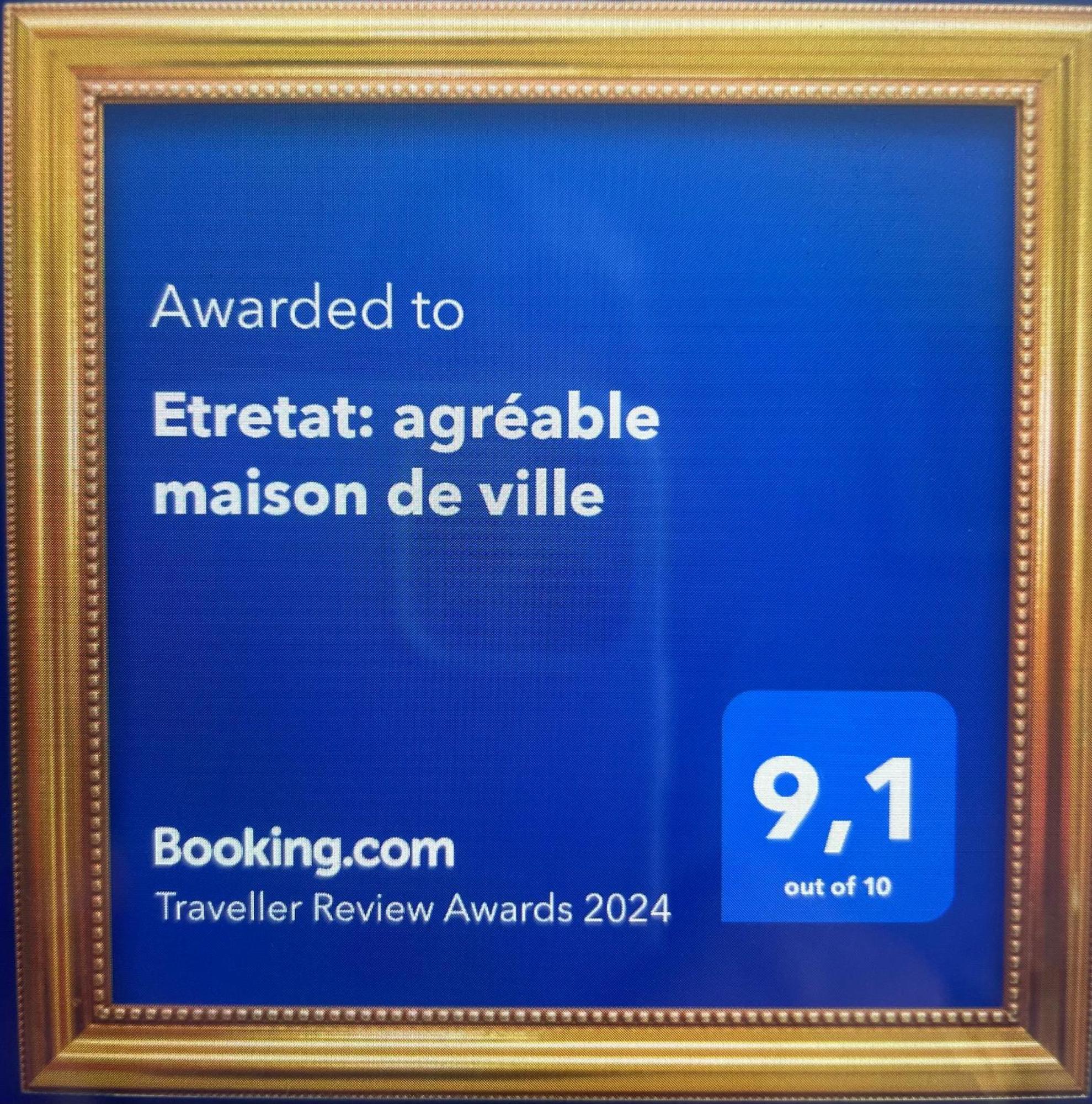 Etretat: Agreable Maison De Ville Exteriér fotografie